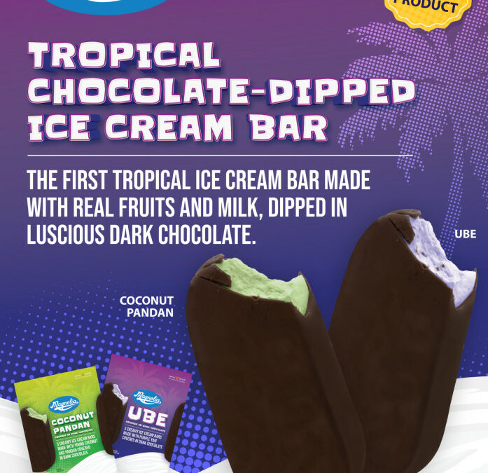 Ramar Foods Unveils Magnolia’s Chocolate-Dipped Tropical Ice Cream Bars